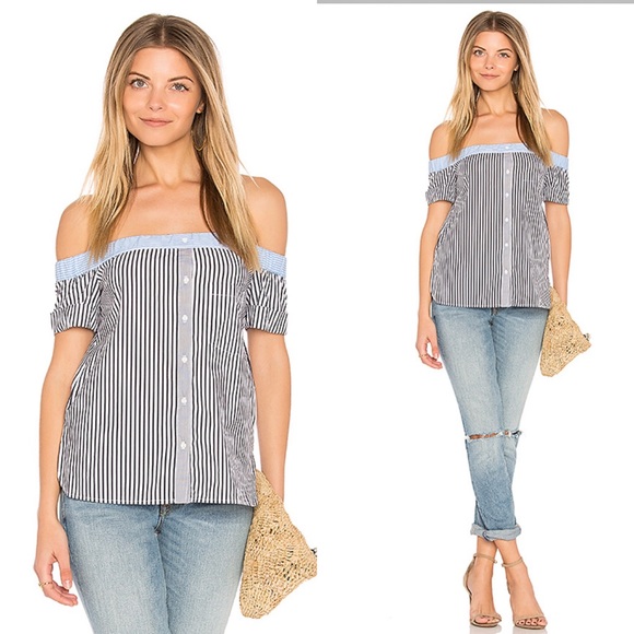 Bailey 44 Tops - Bailey 44 False Start Shirt striped top
